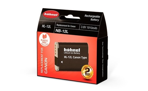 סוללה למצלמה קנון Canon NB-12L Hahnel