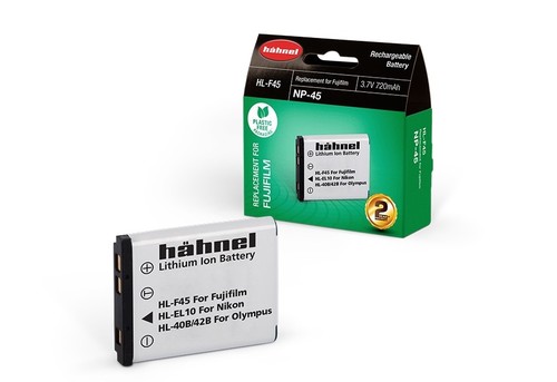 סוללה חליפית למצלמה Fujifilm NP-45 Hahnel