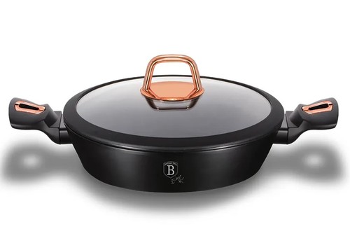 סיר בישול רדוד איכותי Berlinger Haus Black Rose BH-1640N
