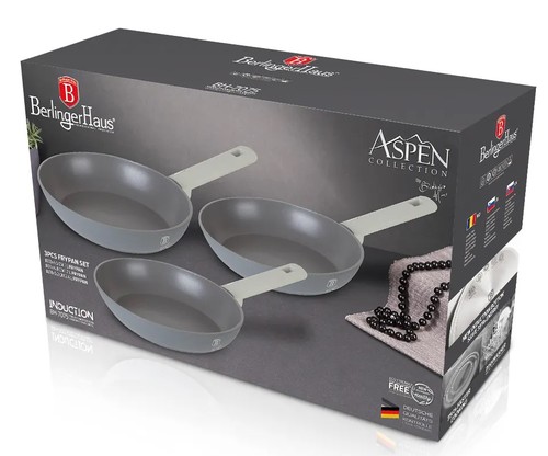 סט 3 מחבתות Berlinger Haus Aspen BH-7075