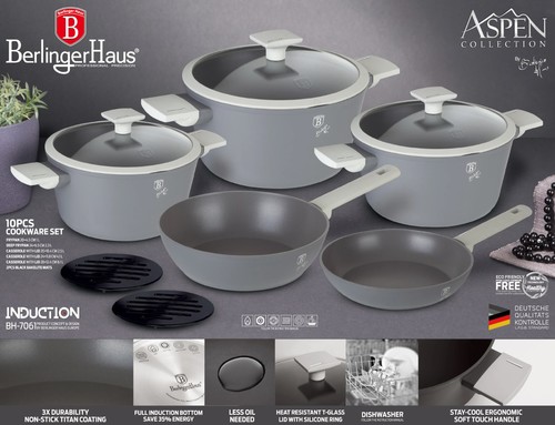 סט 5 כלי בישול איכותיים Berlinger Haus Aspen BH-7061