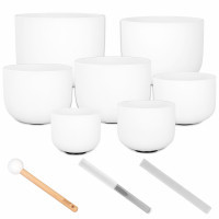 סט קערות קריסטל 440 הרץ SELA SECF-SET