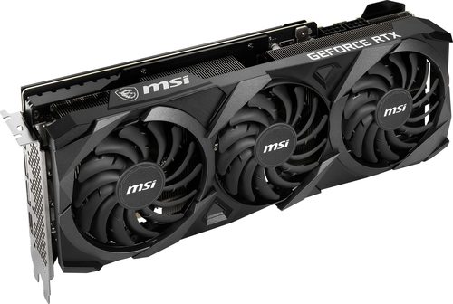 MSI כרטיס גרפי Gaming GeForce RTX 3080 LHR 10GB GDRR6X 320-Bit HDMI/DP Nvlink Torx Fan 3 Ampere Architecture OC (RTX 3080 Ventus 3X Plus 10G OC LHR)