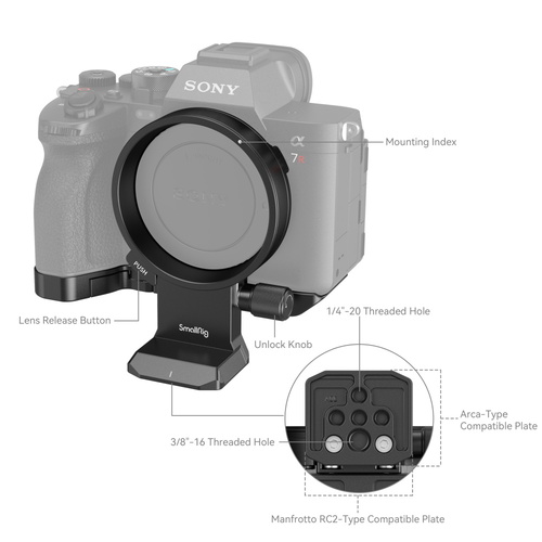  Rotatable Horizontal-to-Vertical 4148 Sony α7R V / α7 IV / α7S III / α7R IV 