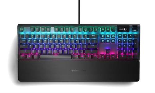 מקלדת גיימינג היברידית מכאנית SteelSeries Apex 5