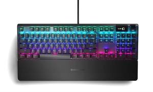 מקלדת גיימינג היברידית מכאנית SteelSeries Apex 5