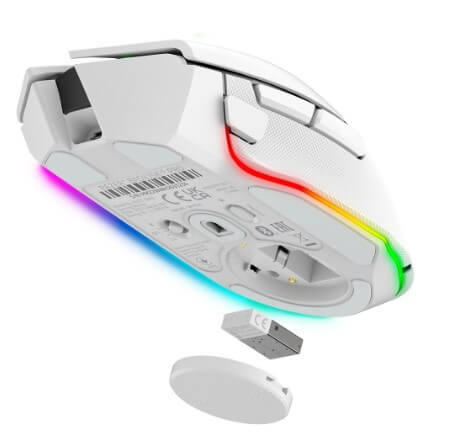 עכבר גיימינג Razer Basilisk V3 Pro WHITE