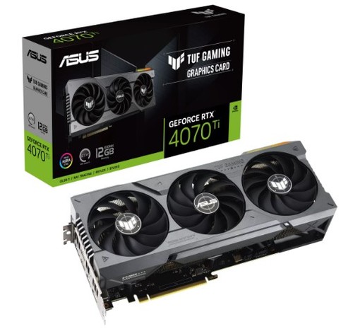 כרטיס מסך ASUS TUF Gaming GeForce RTX 4070 12GB GDDR6X OC Edition
