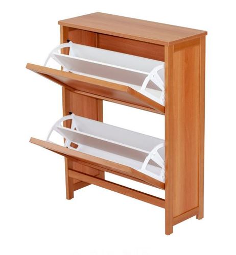  ארון נעליים 2 קומות דובדבן GRAZIA Shoe cabinet