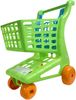עגלה סופרמרקט עם מקום לבובה - ירוק