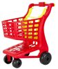 עגלה סופרמרקט עם מקום לבובה - אדום