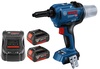 אקדח ניטים נטען כולל 2 סוללות 5AH דגם BOSCH GRG 18V-16C