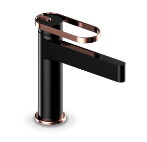 ברז מיקסר ניצב בינוני שחור ROSE GOLD
