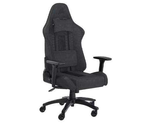 כיסא גיימינג TC100 Corsair בצבע שחור אפור