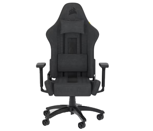 כיסא גיימינג TC100 Corsair בצבע שחור אפור