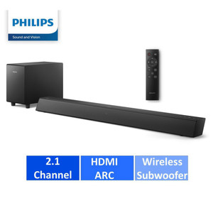 מקרן קול עם סאבוופאר אלחוטי דגם TAB5305/12 PHILIPS שחור פיליפס