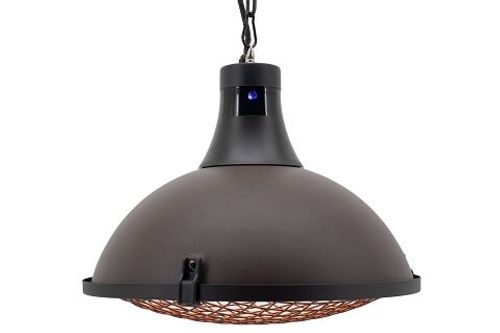 מחמם חוצות חשמלי תלוי + שלט 900W/1200W/2100W  (צבע מוקה) AMC37130
