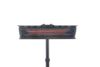 מחמם חוצות חשמלי עמוד מלבני 2500W צבע שחור AMC37094 אמגזית