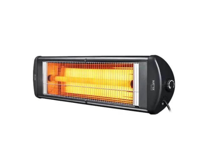 תנור חימום טורינו IP55 2200W לקיר  Premium MATRIX