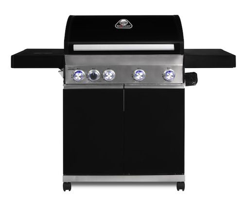 גריל גז משולב פחמים GS- Classic 4B +כירה צבע שחור Grillstream