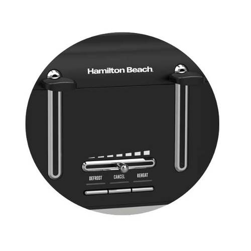 מצנם יוקרתי 4 פרוסות Hamilton Beach 22702-IS NM שחור