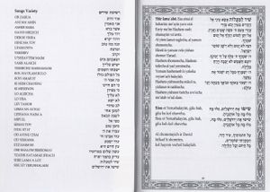 50 יחידות ברכת המזון ושבע ברכות בתרגום לאנגלית -עיצוב אישי (L) SMACHOT