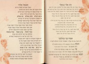 זמירון לשבת "בשיר וקול תודה" במבצע (L) SMACHOT