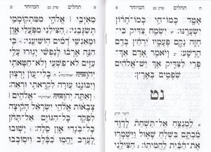 תהילים מחולק SMACHOT