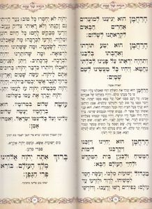הגדה של פסח מאורכת עם הטבעות כסף (XXL) SMACHOT
