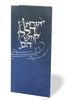 ברכון הדלקת נרות עם עיטורים והבלטות מוכספות