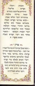 מגילת אסתר דמוי עור בפורמט מאורך SMACHOT