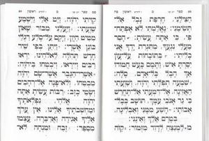 תהילים כריכה קשה סקאי דמוי עור (L) SMACHOT