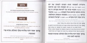 הגדה אומנותית עברית אנגלית SMACHOT