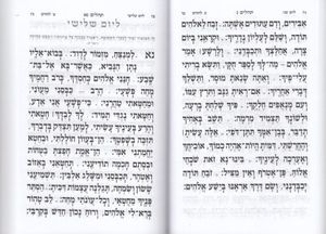 תהילים כריכה רכה לבן עם הכספה (S) בצלאל