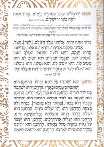 ברכת המזון 
