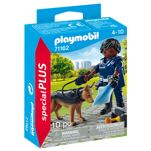 פליימוביל 71162 - שוטר עם כלב גישוש