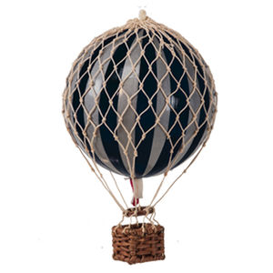  כדור פורח פסים שחור כסוף ROYAL AERO Balloon 