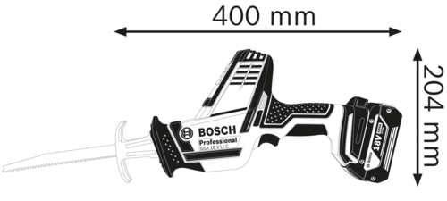 גוף מסור חרב נטען GSA 18V-LIC מבית BOSCH