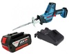 מסור חרב נטען GSA 18V-LI C + סוללה 5AH מבית BOSCH