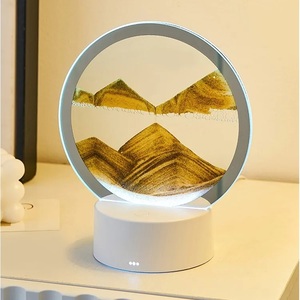 מנורת אווירה חול נע MOVING SAND ART