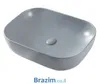 כיור מונח מידה 46/32 אפור מט 5989101