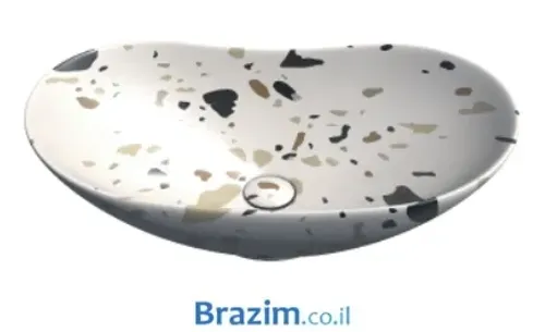 כיור מונח איגל מידה 61/36 טרצו Brazim.co.il.