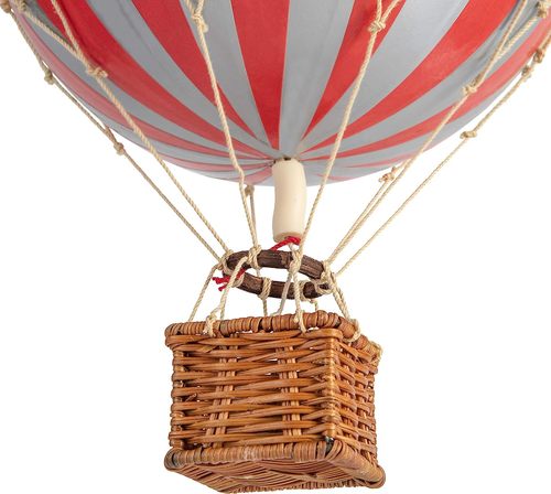  כדור פורח פסים אדום כסוף ROYAL AERO Balloon 
