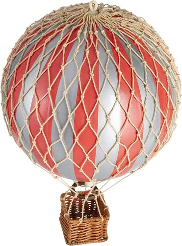  כדור פורח פסים אדום כסוף ROYAL AERO Balloon 