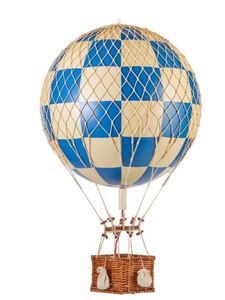  כדור פורח משבצות כחול ROYAL AERO Balloon 