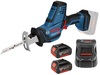 מסור חרב נטען GSA 18V-LI C כולל 2 סוללות 5AH מבית BOSCH