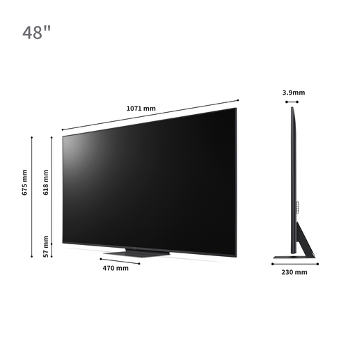 מסך LG OLED48C36LC‎ Evo