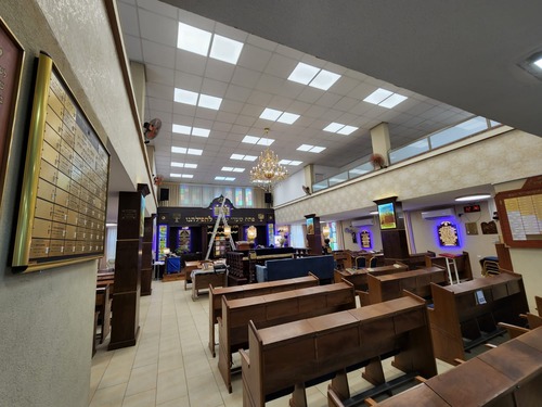 תמונה להמחשת יישום בפרויקט בית כנסת שארית הפליטה - חדרה