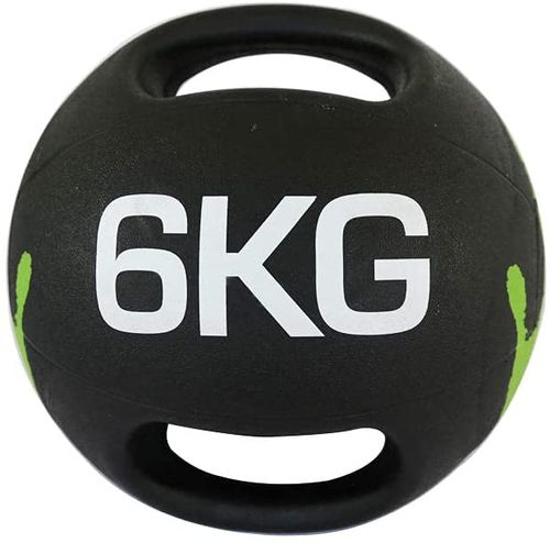 כדור כוח קופץ עם ידיות - 6 ק