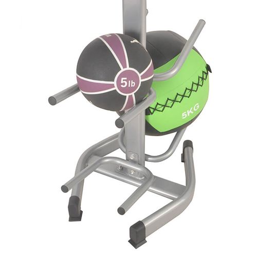 סטנד (מעמד) דו כיווני לכדורי כוח (WALL BALL) ושקי משקל